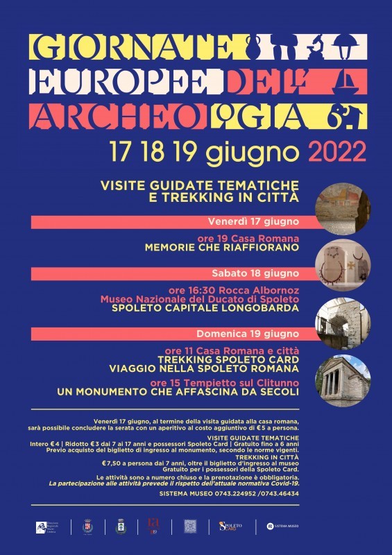 GIORNATE EUROPEE DELL'ARCHEOLOGIA 2022